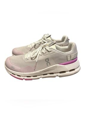 On Running Brand Cloud Cloudnova form 2 white&Pink 2025